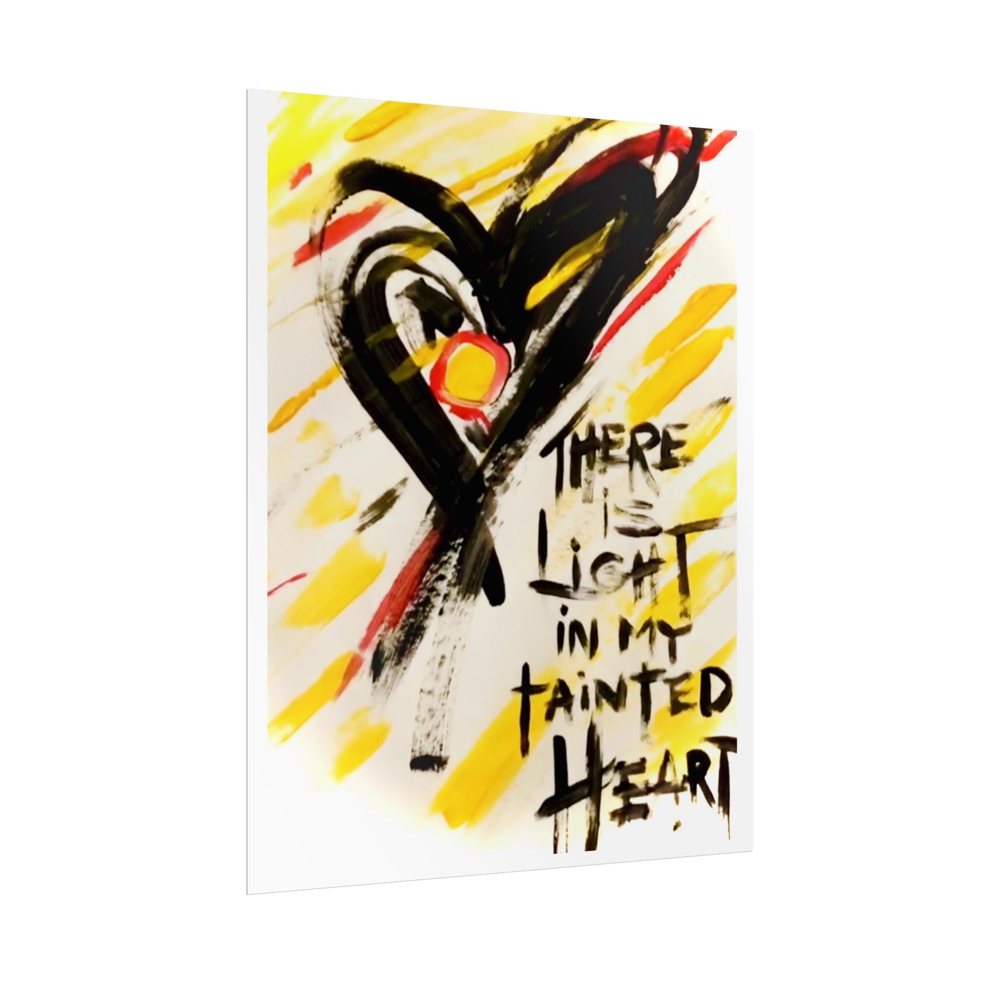 See the Light Art Poster
