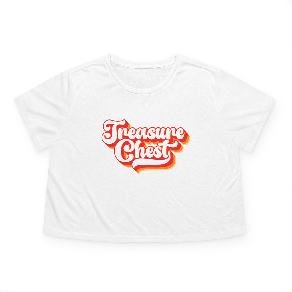 Treasure Chest Women's Flowy Cropped T-shirt