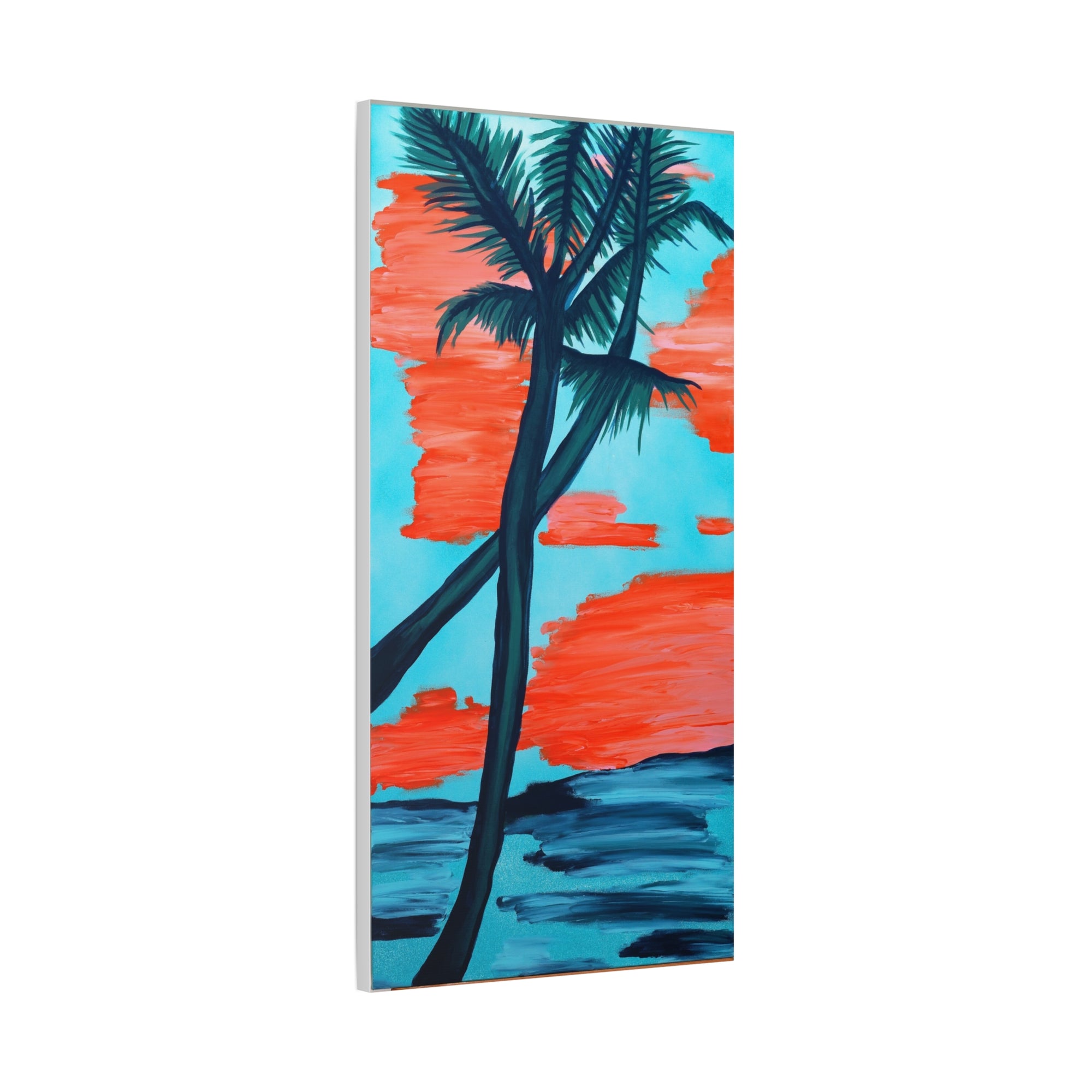 Peacful Palms Wall Art Canvas