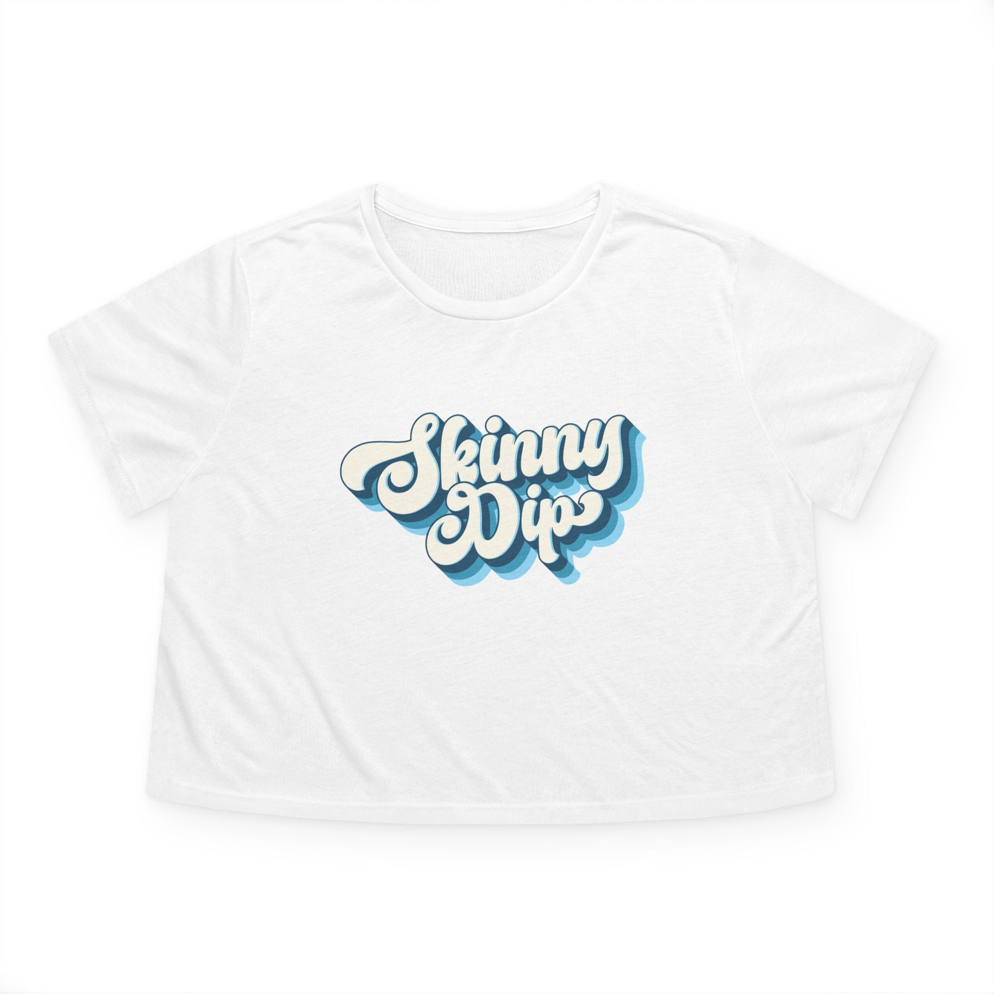 Skinny Dip Women's Flowy Cropped T-shirt
