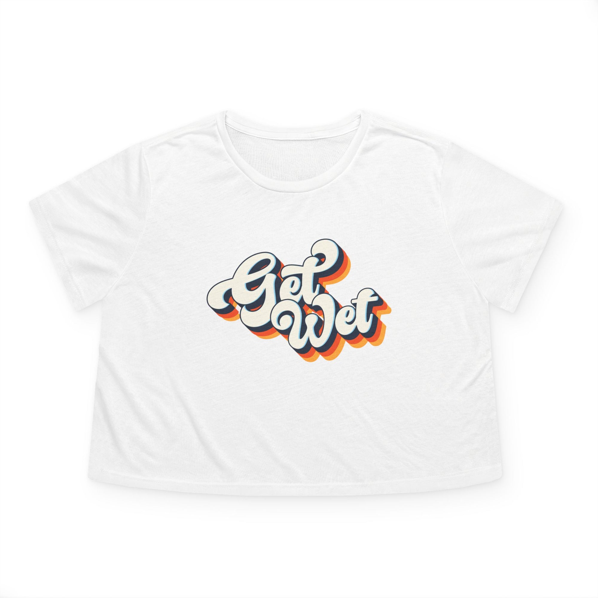 Get Wet Women's Flowy Cropped T-shirt