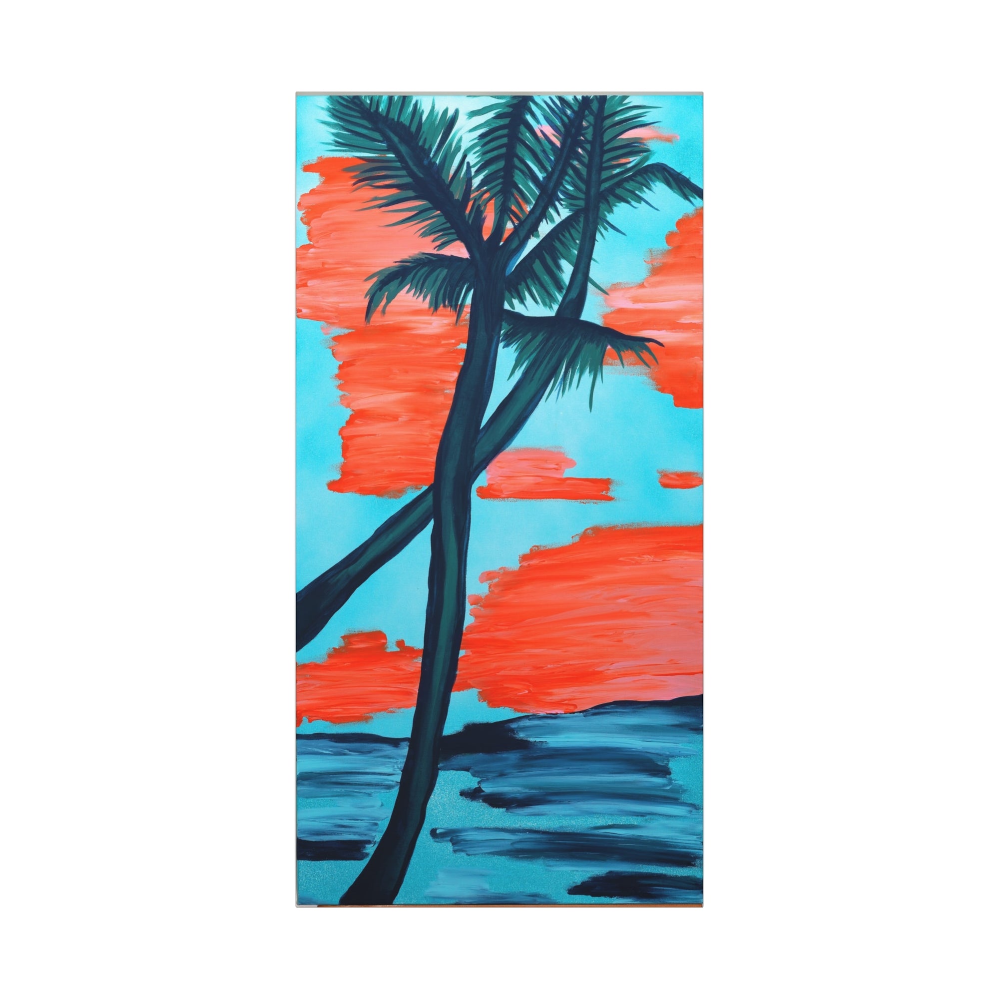 Peacful Palms Wall Art Canvas