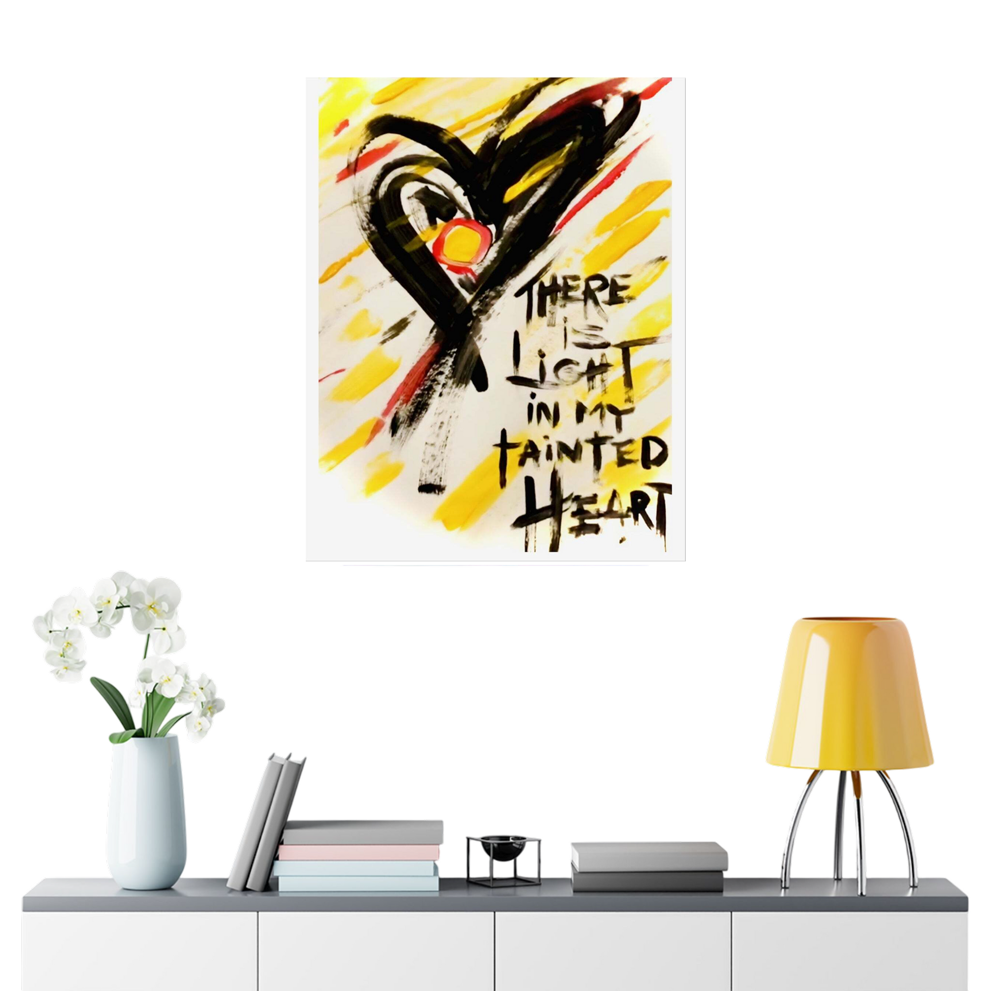 See the Light Art Poster