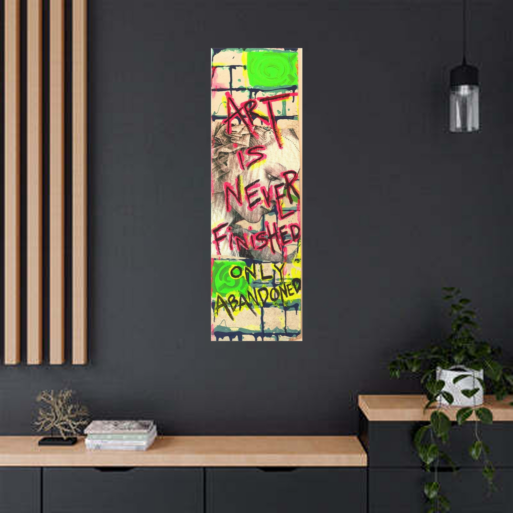 Like Da Vinci Says Canvas Wall Decor