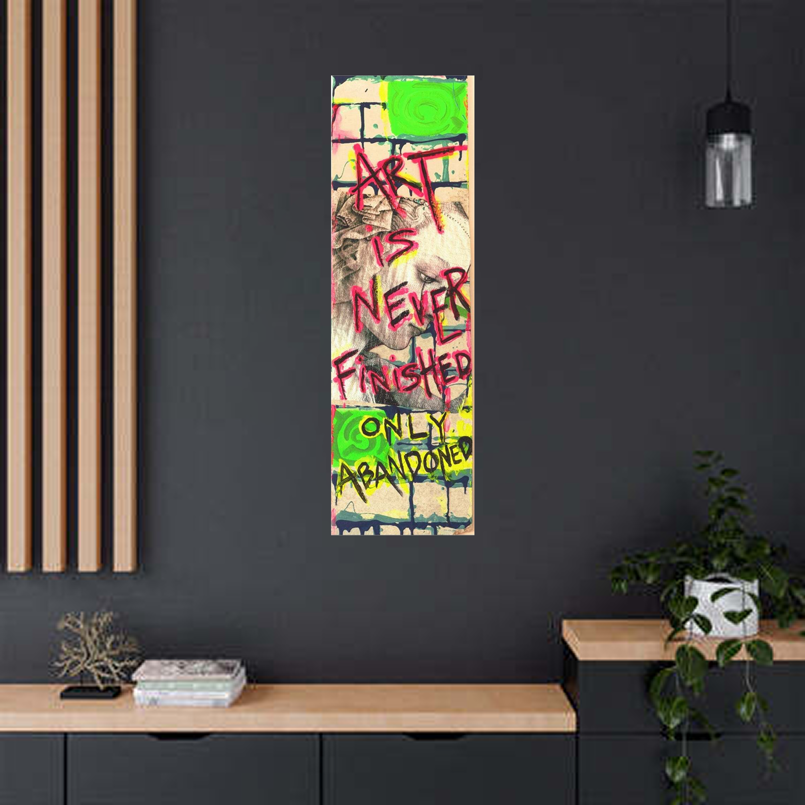Like Da Vinci Says Canvas Wall Decor